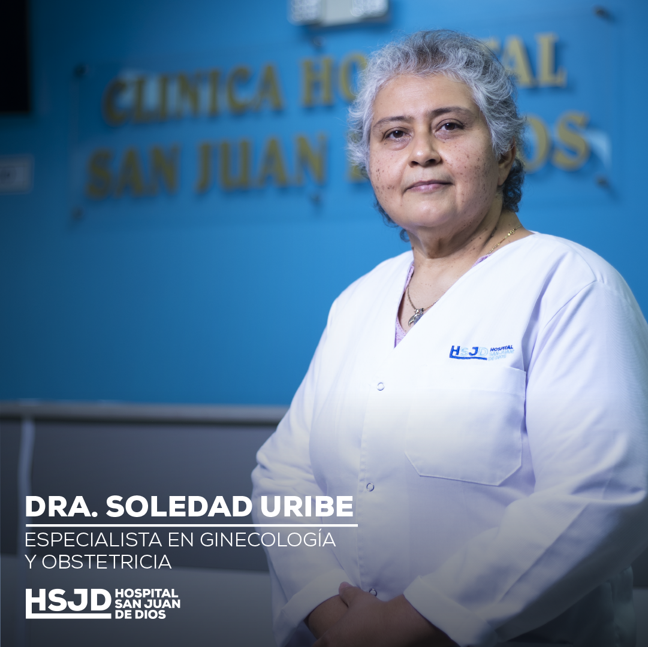 Dra. Soledad Uribe, especialista en ginecología y obstetricia